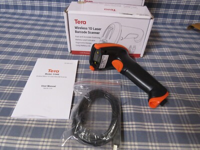 Tera Barcode Scanners 5100E-US & D5100US04 (Lot of 3 Open Box) FREE SHIPPING.