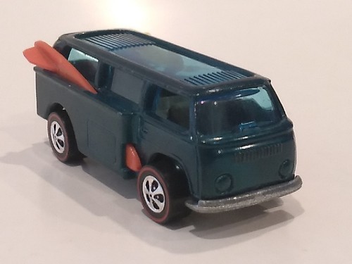 HOTWHEELS 1969 REDLINE VOLKSWAGEN BEACH BOMB AQUA HK PRO