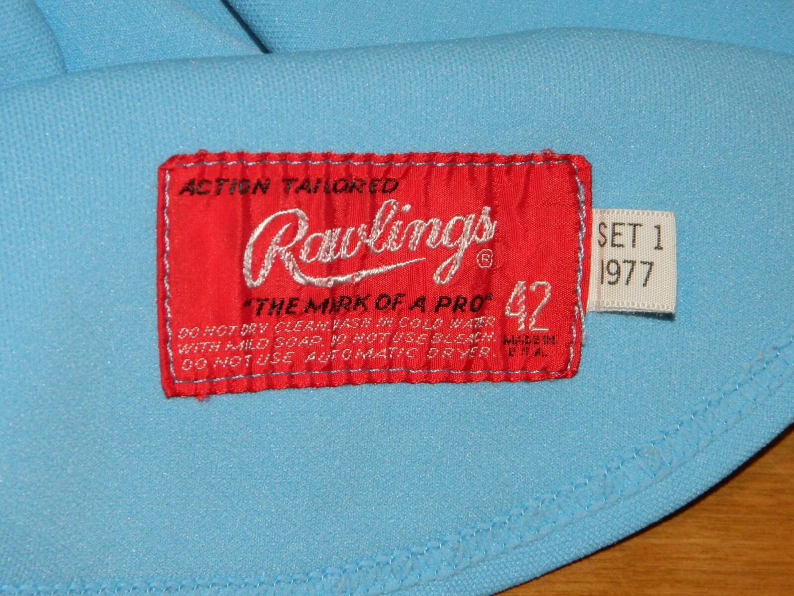 1977 Pete Falcone (Set 1) Game Worn St. Louis Cardinals Road Jersey #41