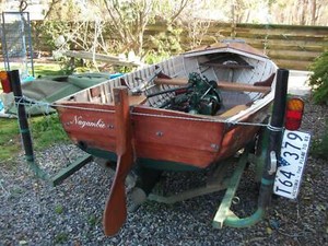 Wooden 12ft 6inch clinker boat and trailer | Other Boats 
