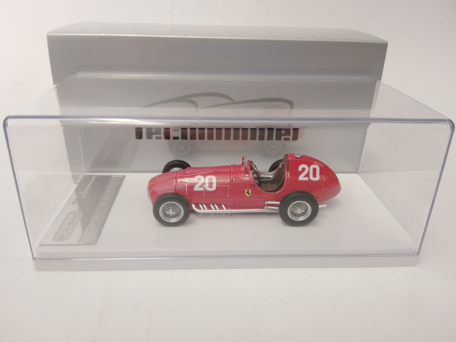 Tecnomodel Ferrari 375 F1 #12 Gonzales Winner British 1951 Tecnomodel Ferrari 375 F1 #12 Gonzales Winner British 1951