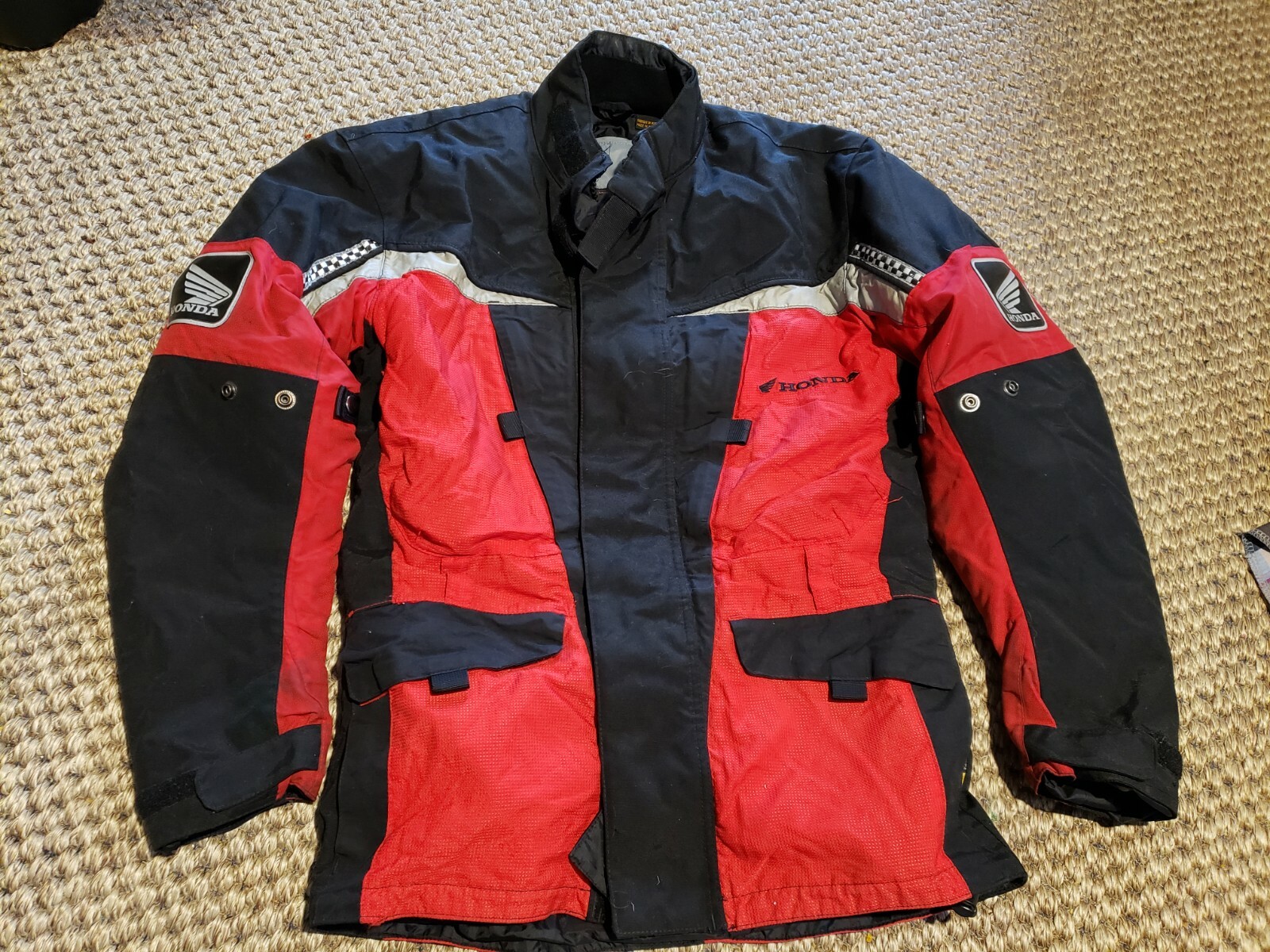 ジャケット・アウター KentaOrimi motorcycle jacket 23aw JEKE-DG Men's Distressed Denim Jacket Zipper Retro Band