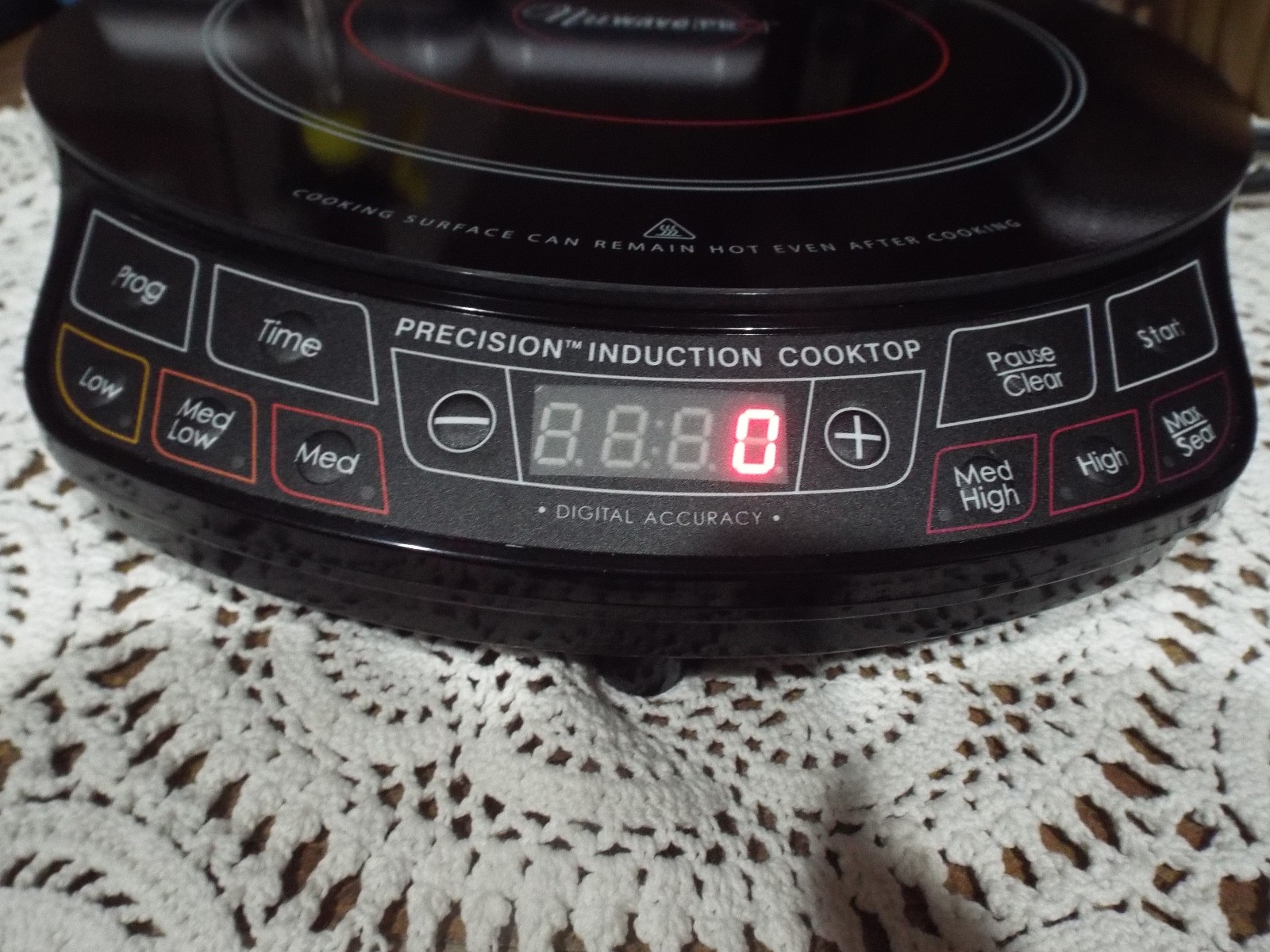 NuWave Precision Induction PRO Cooktop PIC Digital POWER 1800 Watts
