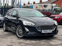 68 2018 FORD FOCUS 1.5 ECOBLUE 120 TITANIUM X 5 DOOR ESTATE NEW SHAPE