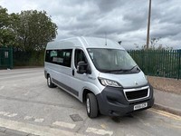 2016/66 Peugeot Boxer 2.2hdi only 23541 miles 17seater minibus ideal camper 