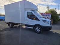2019 ON 19 PLATE FORD TRANSIT 350 TDCI ECOBLUE LWB LUTON VAN WITH TAIL LIFT ULEZ