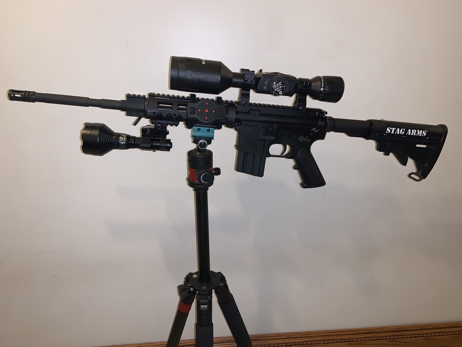 Predator Tactics Deadeye Rifle Tripod System, Picatinny/NATO Mounts