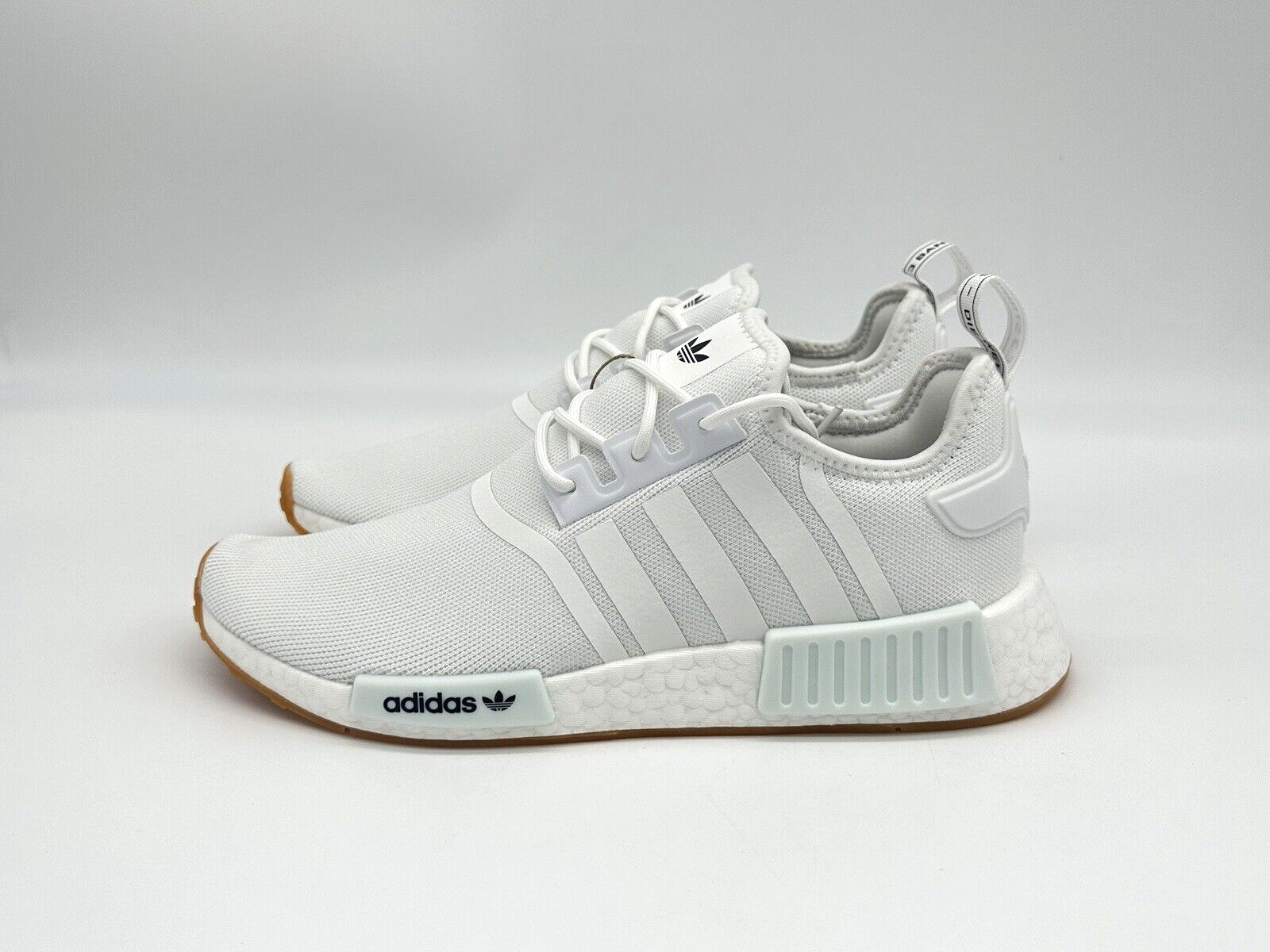 Adidas NMD R1 Primeblue Men's Size 11 White Gum Bottom Running Shoes GZ9260 Adidas NMD R1 Primeblue Men's Size 11 White Gum Bottom Running Shoes GZ9260