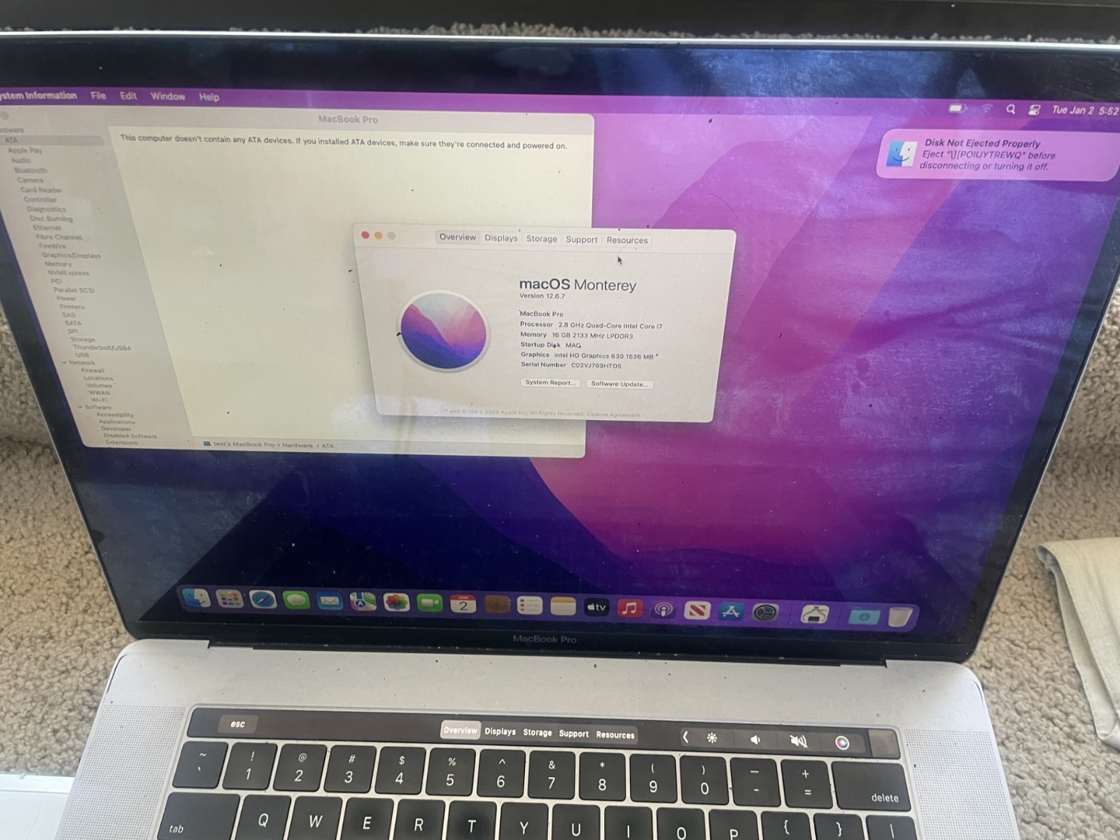 Apple MacBook Pro 15