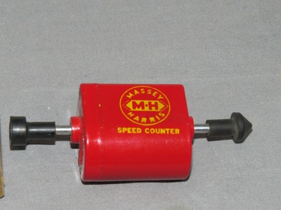 Vintage MASSEY HARRIS Speed Counter VEEDER ROOT 1940's New in Box RARE tractor