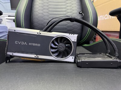 EVGA GEFORCE GTX 1080 FTW Hybrid Graphics Card (08G-P4-6288-KR) READ DESCRIPTION