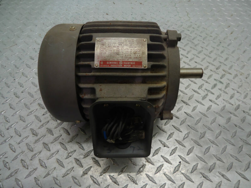General Electric 5k143bc202a Induction Motor 1hp 230/460v 1745rpm