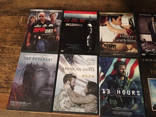 DVDs--MOVIES--(LOT 10) ASSORTED TITLES PREOWNED NICE