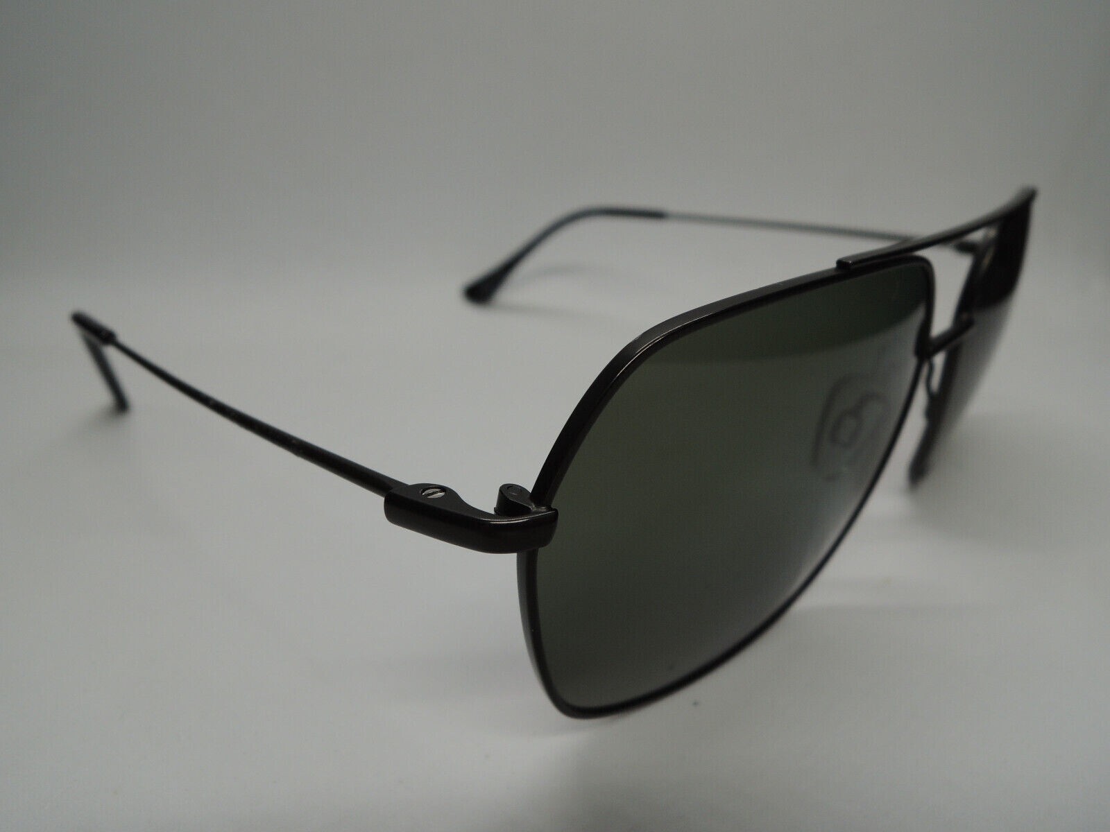 Pre-owned Kirkland Signature M48 Men's Metal Polarized Sunglasses Durable Anti-reflective In Gray