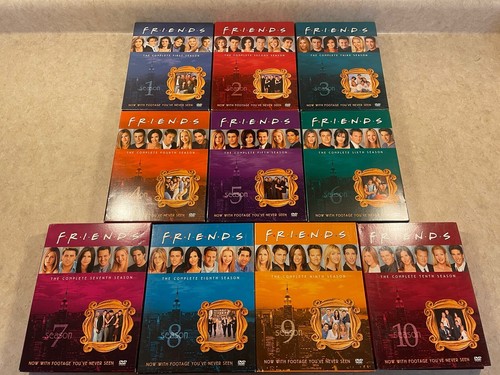 FRIENDS TV Series - Complete Seasons 1, 2, 3, 4, 5, 6, 7, 8
