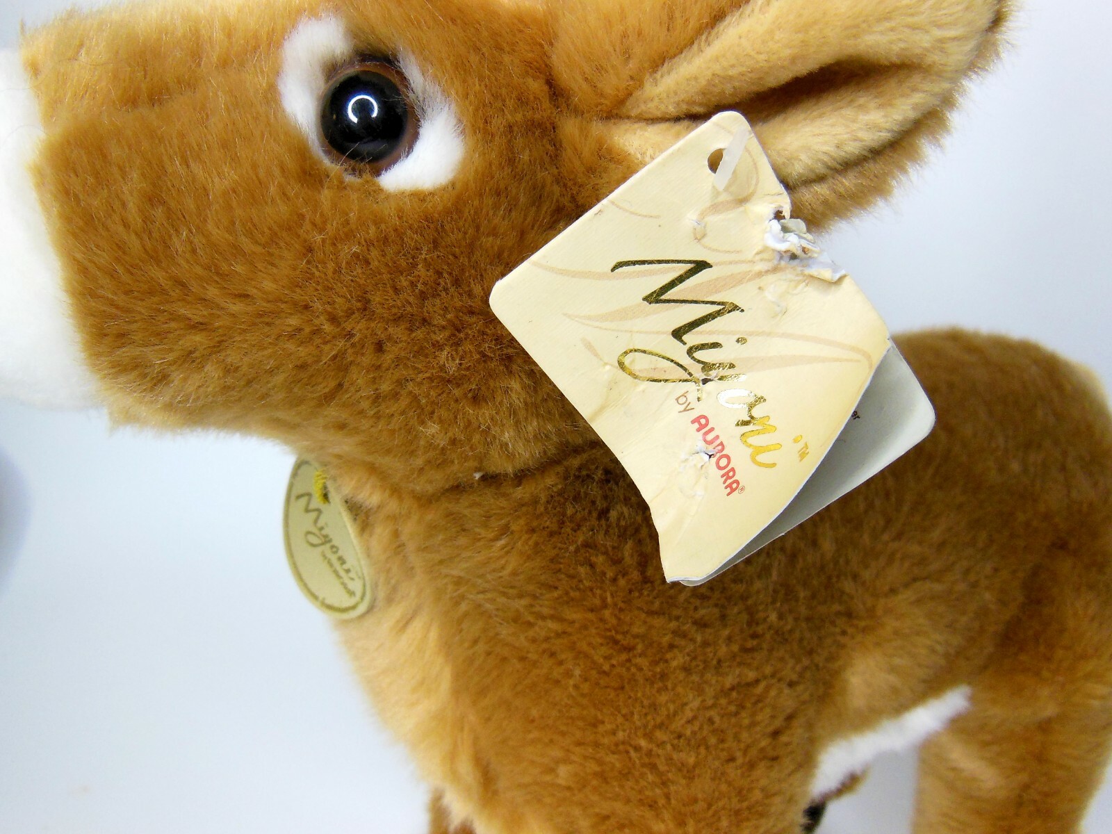 NEW Aurora World Miyoni White Tailed Deer Buck 14 in Plush Hand Stitched