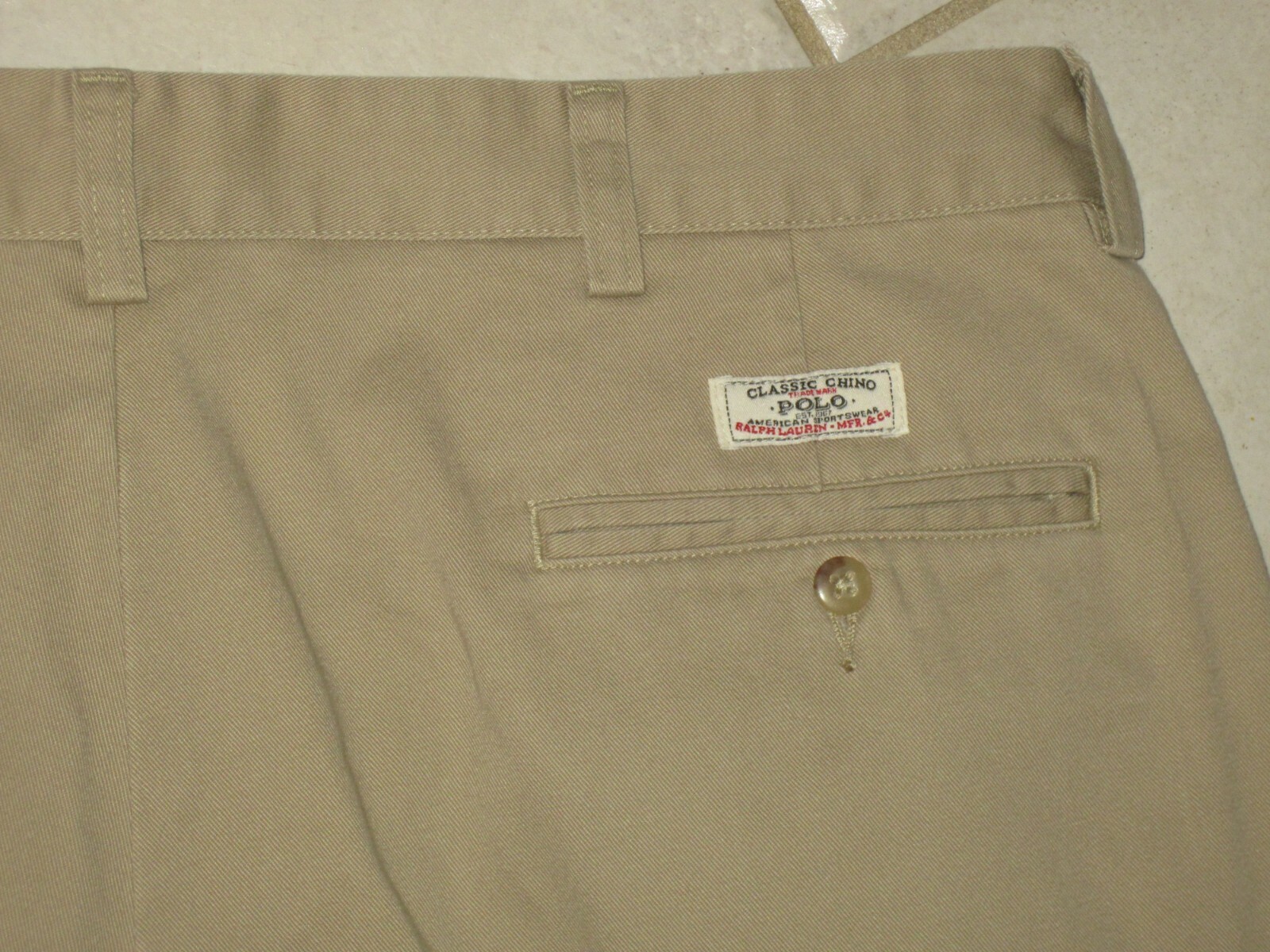 パンツ 1990s Polo Ralph Lauren chino pants usa 90s VTG Polo Ralph Lauren Pleated Chino Pant Made In USA