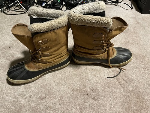 SOREL 1964 PAC T 【Brown/Brun】 SOREL Men's 1964 Pac Faux Shearling Z51108 Waterproof Brown
