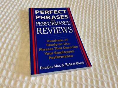 PERFECT PHRASES FOR PERFORMANCE REVIEWS . BRAND NEW .