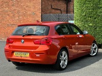 2015 FACELIFT ORANGE BMW 1 SERIES 118i 1.5 PETROL SE AUTOMATIC 5 DOOR, HPI CLEAR