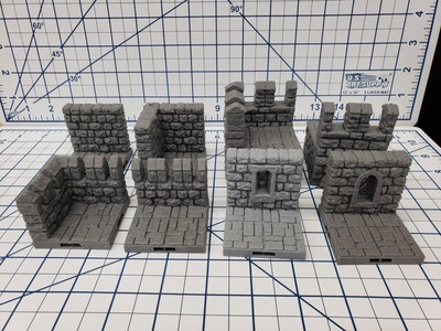 Castle Style - Walls - DragonLock - DND - Pathfinder - RPG - Dungeon & Dragons -