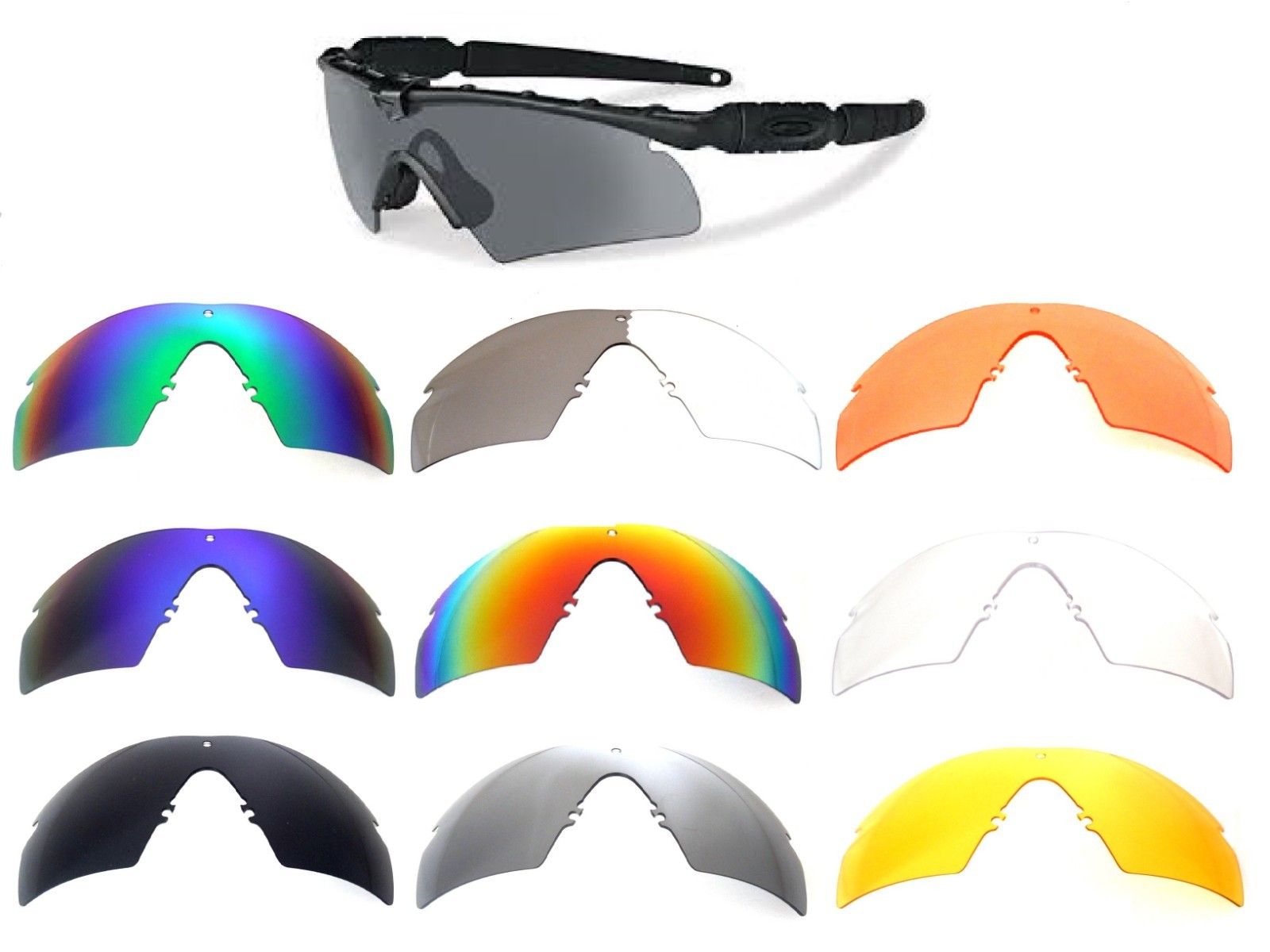 OAKLEY SIモデル　Mフレーム　サングラス　スペアレンズ2種付　レア OAKLEY SIモデル Mフレーム サングラス スペアレンズ2種付 レア