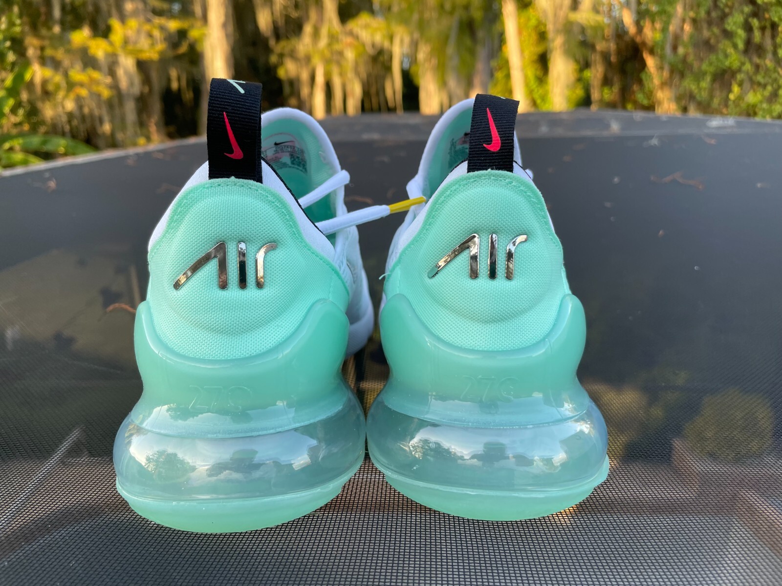 Pre-owned Nike Air Max 270 Mint Foam Washed Teal (w) Size 7.5 (dq7652-100) In White