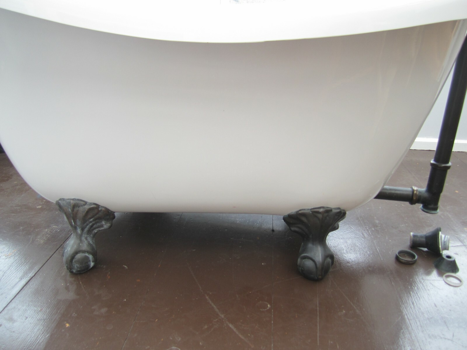 Slipper foot ACRYLIC bath tub