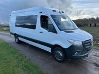 MERCEDES SPRINTER 516, 2019, 9 SEAT MINIBUS,, ULEZ, VGC,MOTORHOME, FSH, WARRANTY