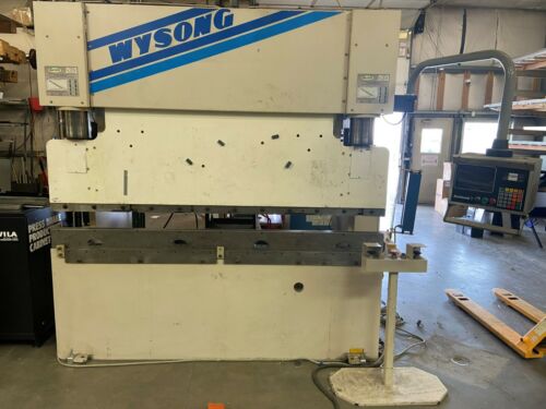 Wysong Hydraulic CNC Press Brake Model MTH-100-96 100 Tons X 8