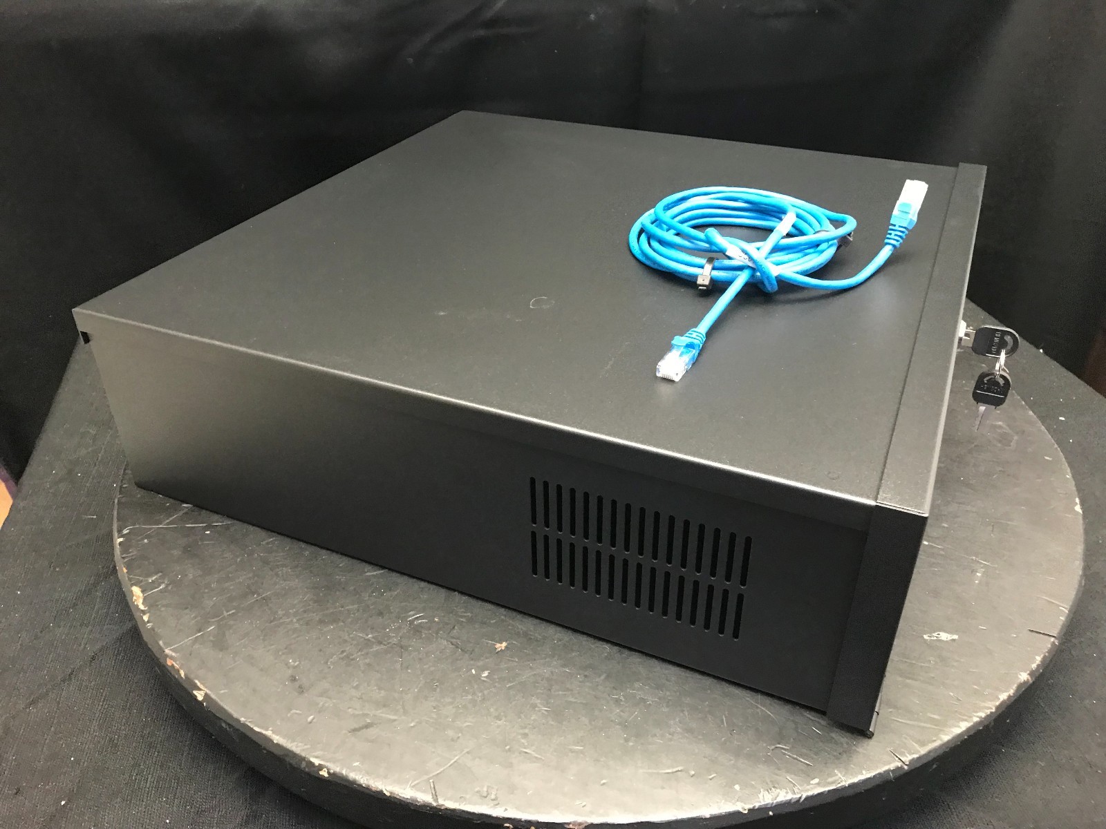 Heavy Duty DVR Security Lockbox LX w/ Fan & Cam Lock #S