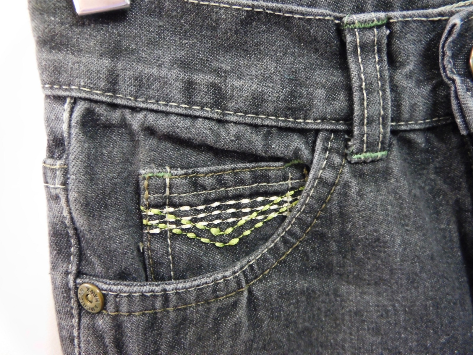 Childrens Kids American Hawk Light Weight Denim 5 Pocket Jeans Size 4