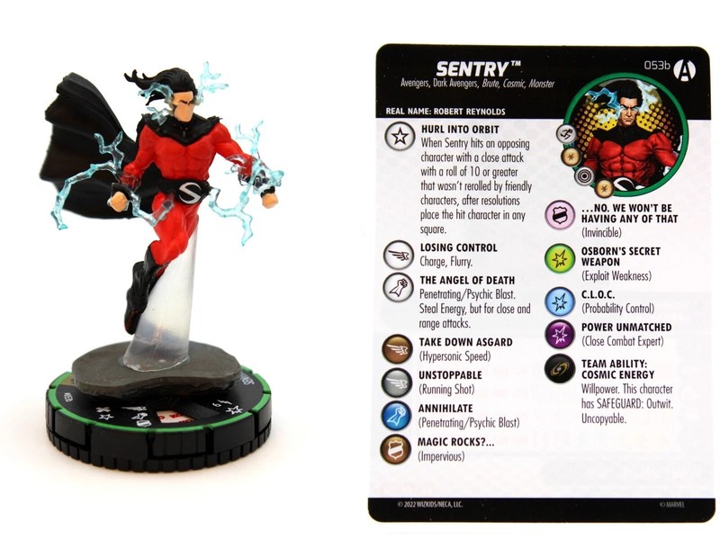 Marvel Heroclix Avengers Forever Prime : Sentry - 053b