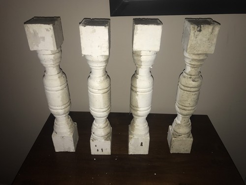 Antique balusters spindles Porch Victorian