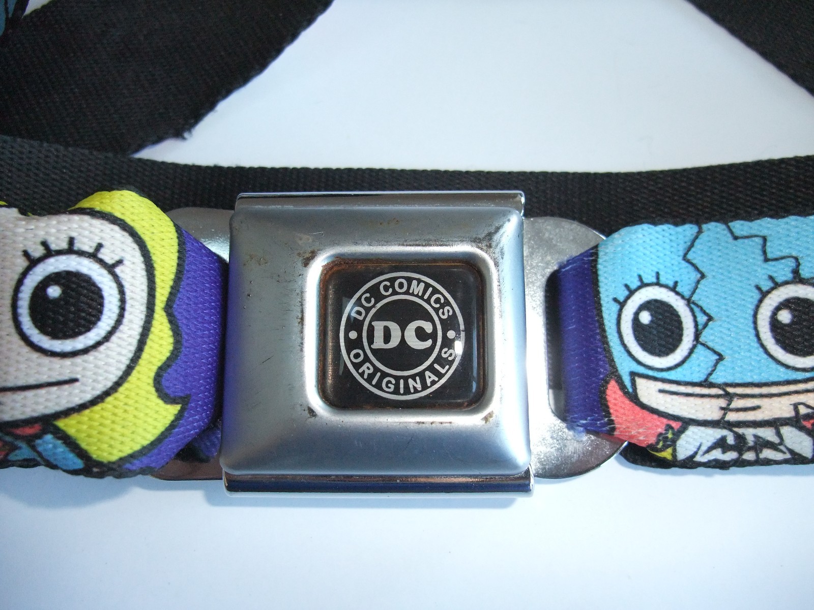 DC Comics Seat Belt Style Belt Super Heroes Buckle Down 26