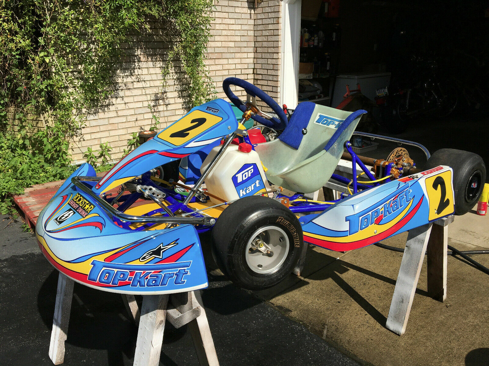 Top Kart Jr. w/Blueprinted Pitts KT-100 - Less than 5hrs. on package!