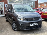 2023 Peugeot Partner 1.5 BlueHDi 1000 Asphalt Premium + Standard Panel Van SWB E