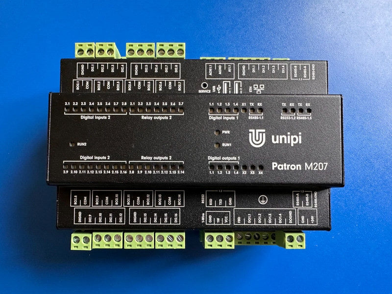 UniPi Patron M207 PLC Node-RED OS