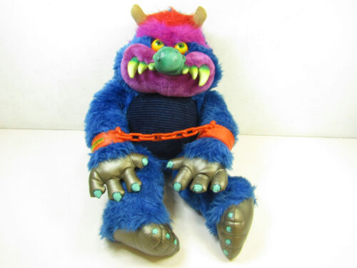 My Pet Football Monster Stuffed Toy 1986 AMTOY Plush w/ Box My Pet Football Monster Stuffed Toy 1986 AMTOY Plush w/ Box