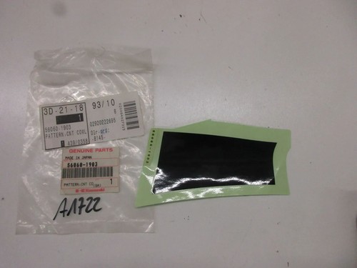 Sticker panel A1722 Kawasaki ZZR 550 ZX500 emblem 56060-1903