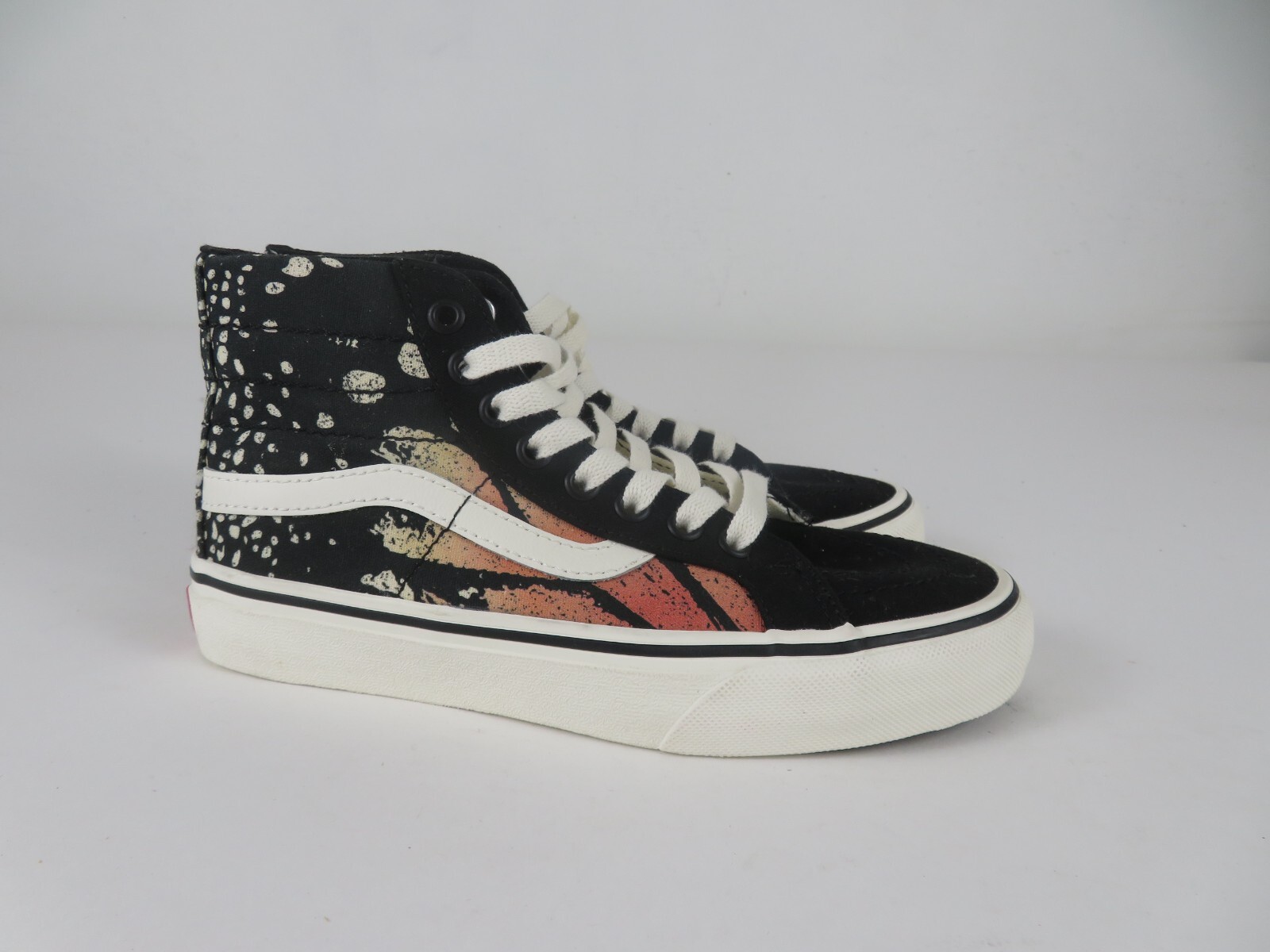 Vans Womens 5.5 Shoes Sk8 Hi Skateboard Lace Up Casual Old