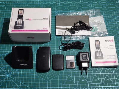 MOVIL FACITEL MODELO 3GMSF BOTON SOS CARGADOR MESA GSM TFT BROKEN TECLAS GRANDES