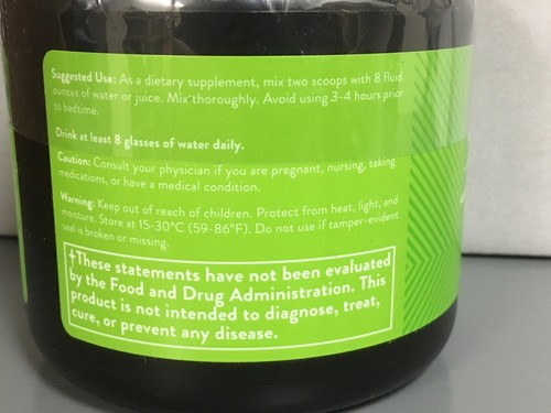 It Works! Greens Blend Chocolate Flavor 6.35 oz. Alkalize - New, Sealed