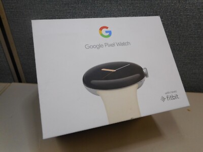 GOOGLE PIXEL WATCH WITH AVEC FITBIT  *BRAND NEW *SEALED BOX *Polished Silver