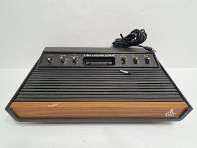 Atari CX2600 Six Switch Console Vintage Video Game System