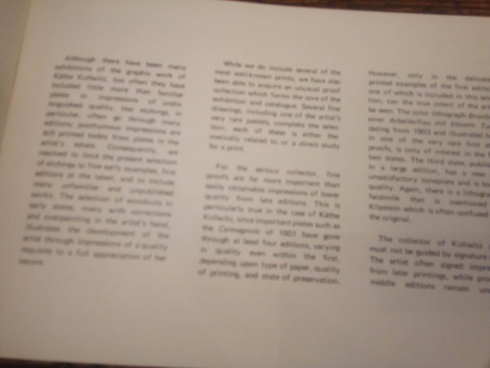 Kathe Kollwitz Rare Prints and Drawings by Peter Deitsch Fine Arts Inc Catalog