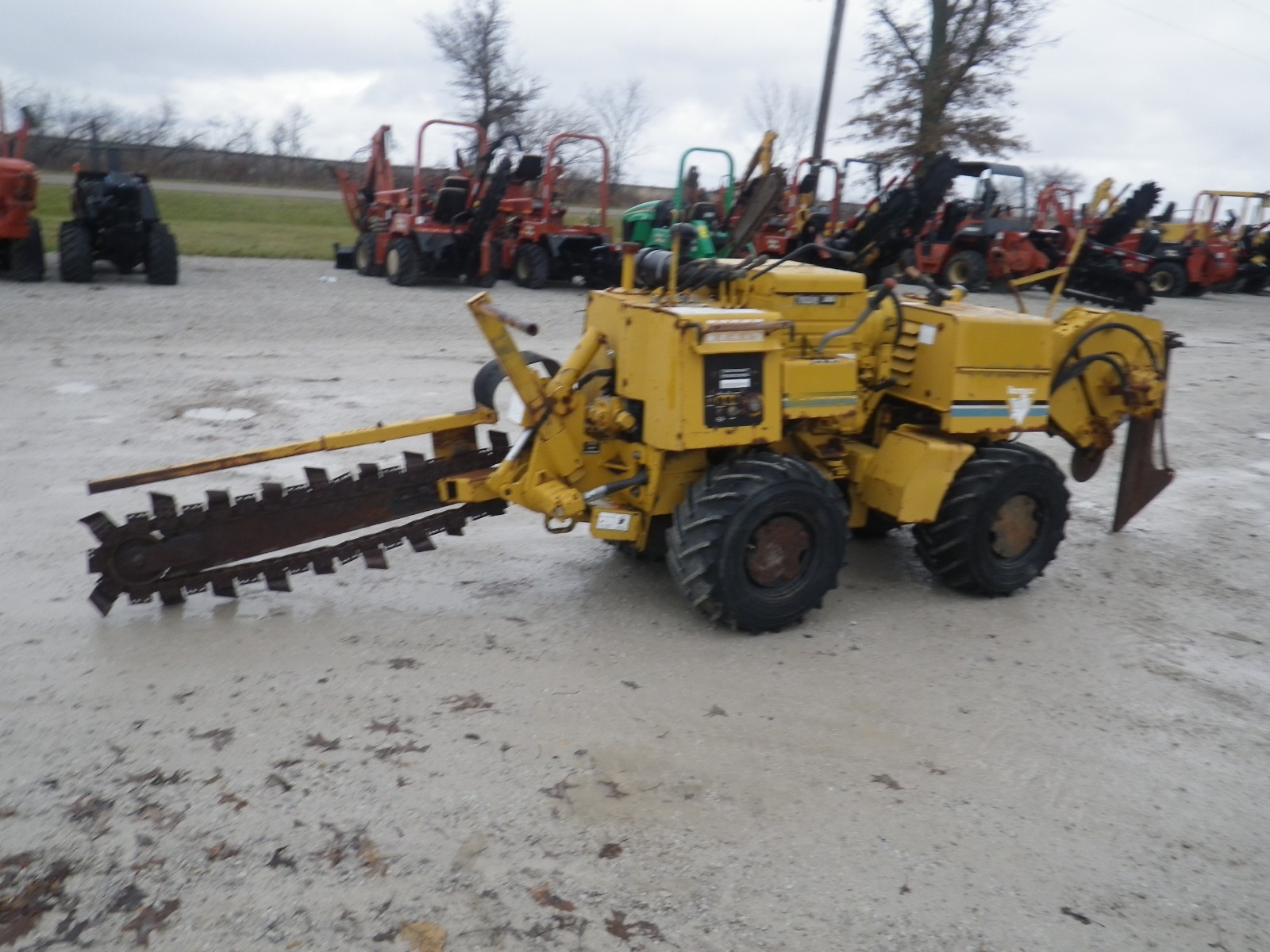 1997 Vermeer LM42 Tremcher Vibratory Drop Plow  Ditch Witch 410sx