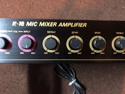 Spacetech K-18 K18 Mic Mixer Amplifier, Vintage, Serviced