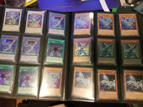 YUGIOH all Blue-eyes Binder Collection w/ HOLOS