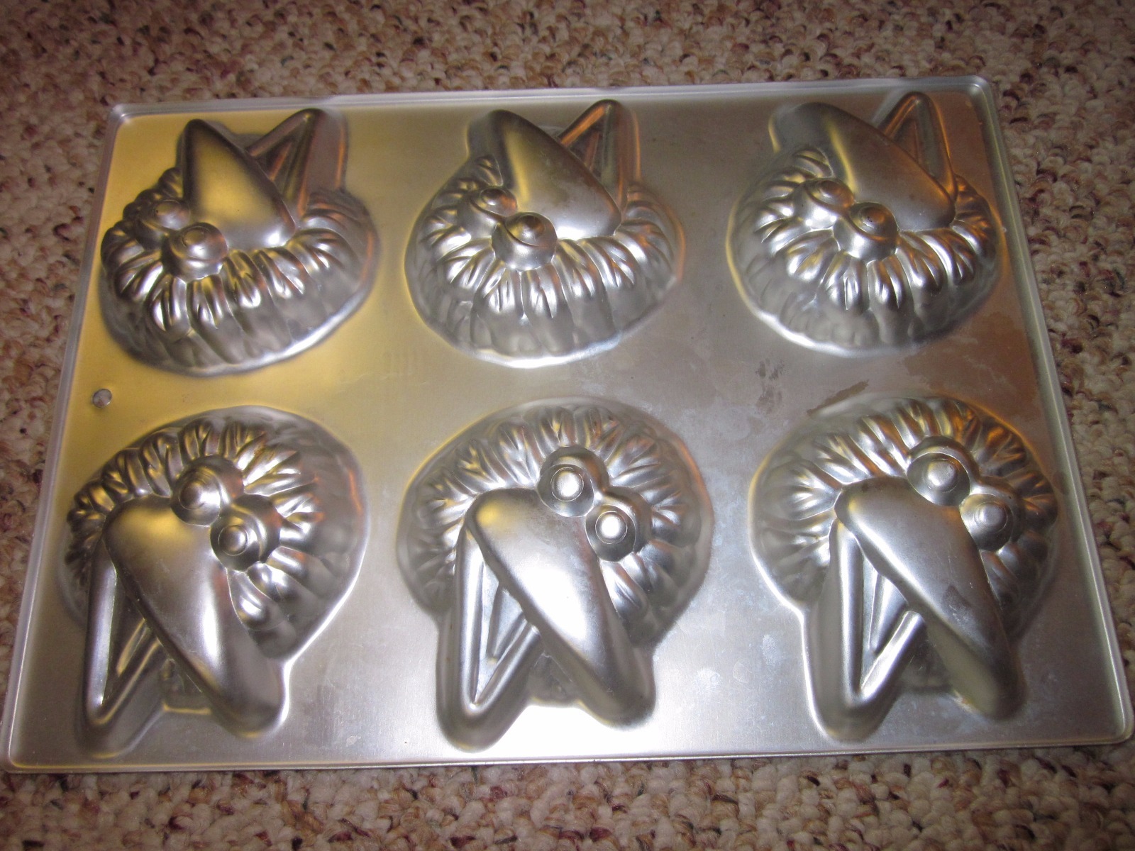 Vintage Wilton Sesame St. Big Bird(1984)Mini Cake Pan With Cake Decorating Board